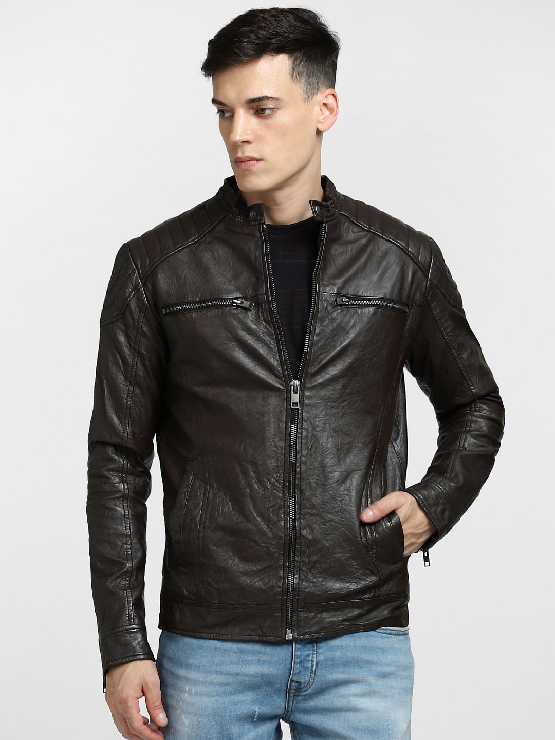 jack and jones suede jacket