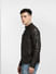 Chocolate Brown Leather Jacket