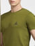 Green Logo Print T-shirt_400389+5