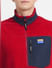 Red Polar Vest Jacket_400445+5