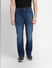 Blue High Rise Ray Bootcut Jeans_400438+2
