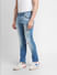 Light Blue Low Rise Distressed Slim Jeans_400439+3