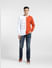 White Colourblocked Sweatshirt_400428+6