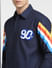 Navy Blue Printed Full Sleeves Shirt_400371+5