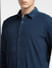 Blue Corduroy Full Sleeves Shirt_400409+5