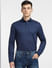 Blue All Over Print Full Sleeves Shirt_400422+2