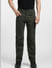 Green Mid Rise Cargo Pants_400365+2