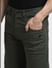 Green Mid Rise Cargo Pants_400365+5