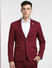 Maroon Suit-Set Blazer_400379+2