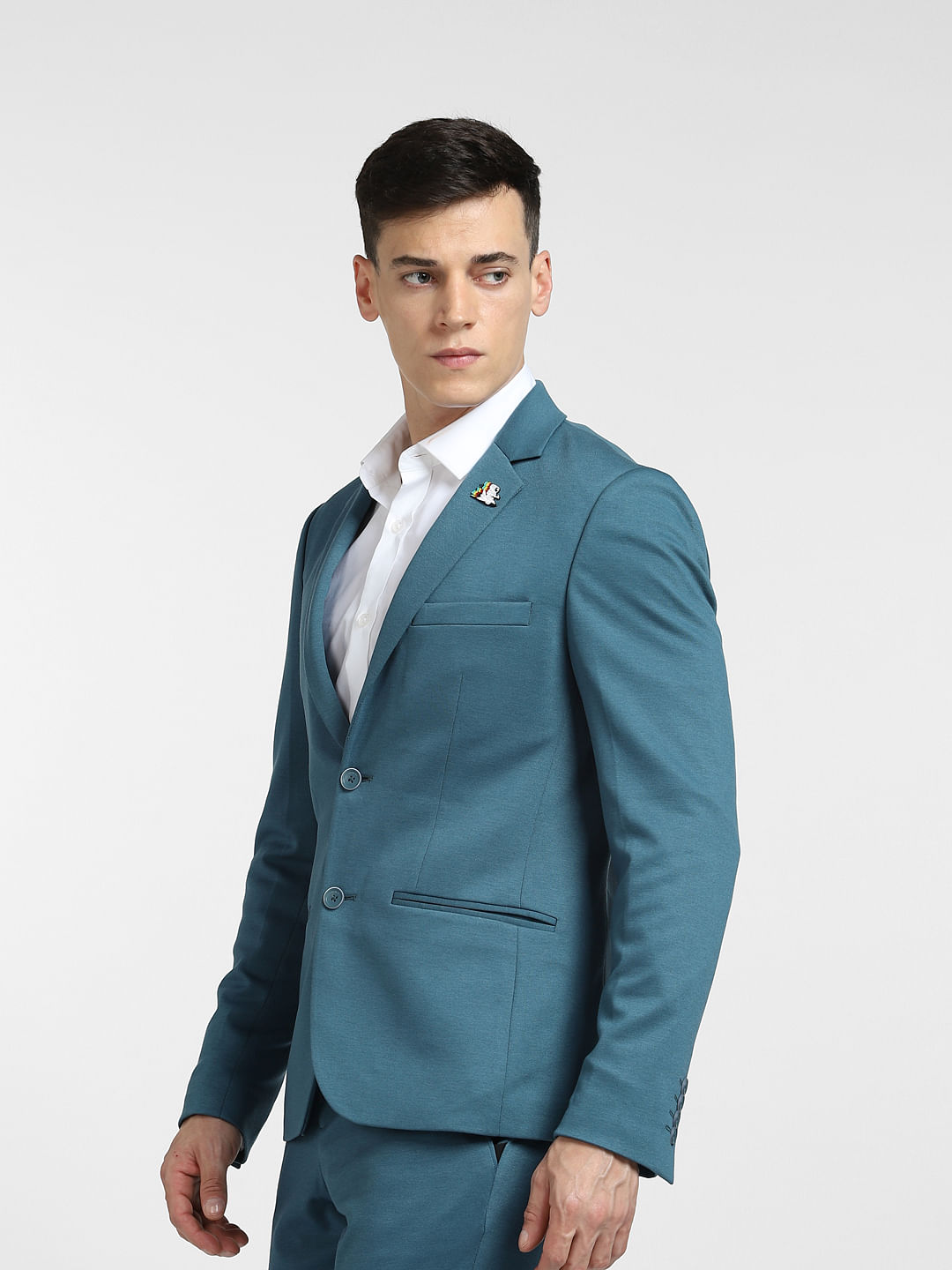 Men Custom 3 Pieces Suits with Slim Fit Blazer Button up Vest Pants Set -  China 3 Piece Suit and Business Suits price | Made-in-China.com