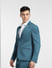 Teal Suit-Set Blazer_400380+3