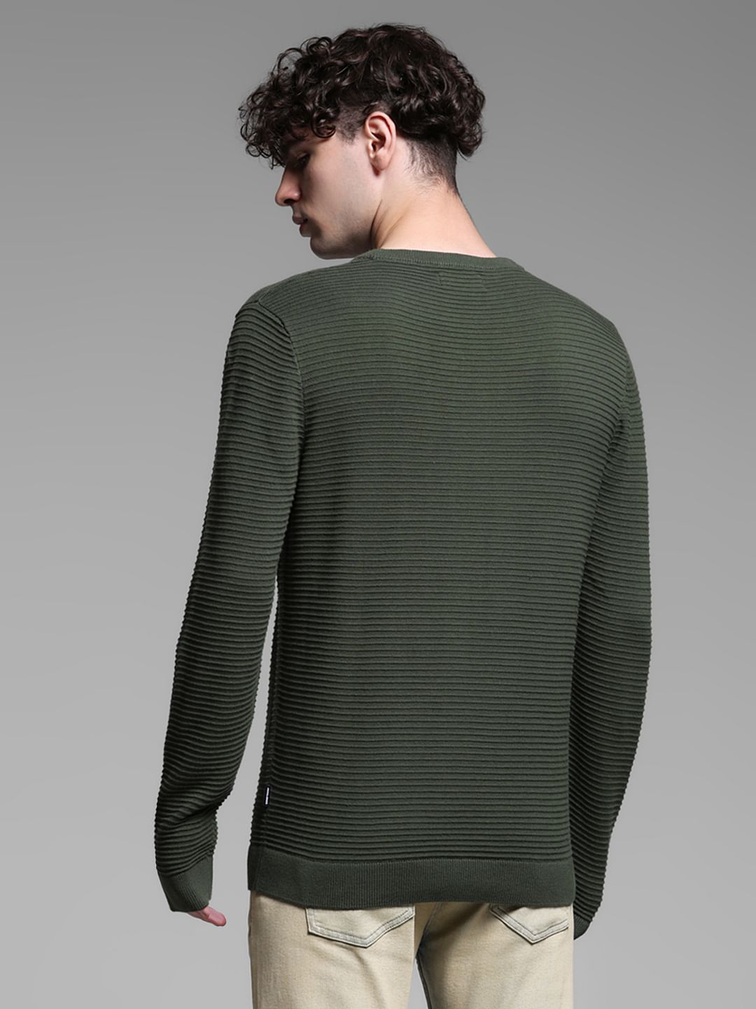 Crew neck Amazon Jungle Cotton Fleece - Text 「Area」