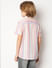 Boys Pink Striped Short Sleeves Shirt_414680+4