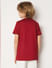 Boys Red Doggo Logo Print T-shirt_414686+4