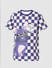 Boys Purple Dog Print Co-ord Set T-shirt_414689+7