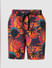 Boys Purple Tropical Print Co-ord Set Shorts_414699+7