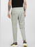 Grey Mid Rise Regular Fit Pants_408302+4