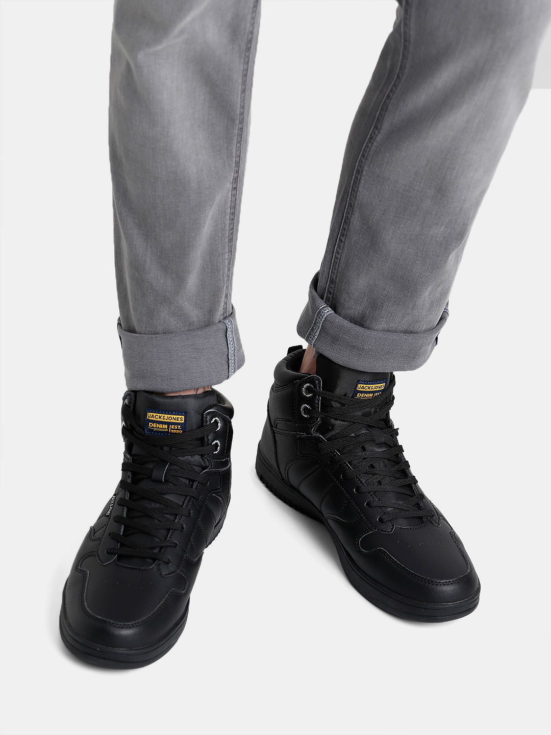 Jack and jones high top clearance sneakers