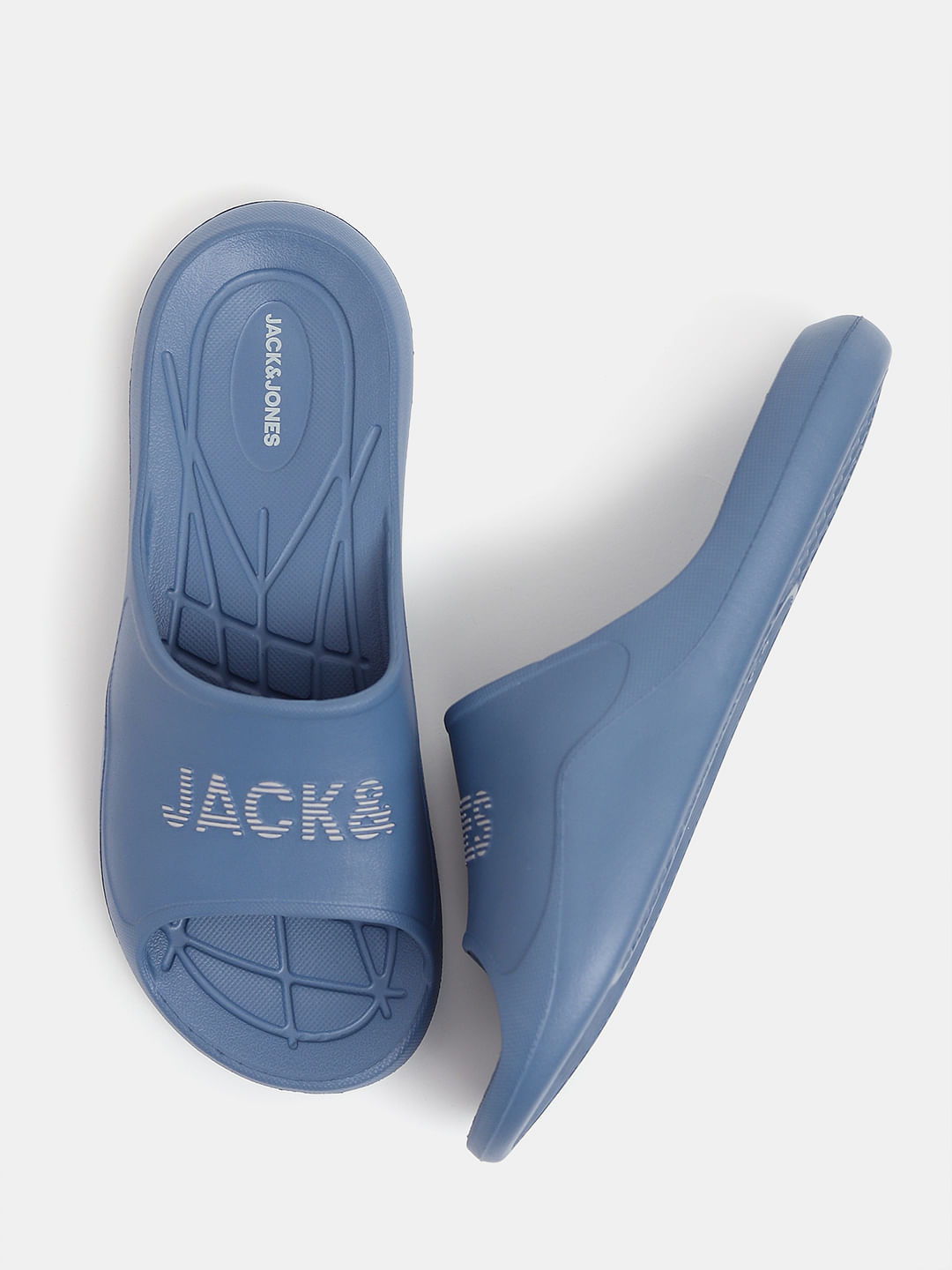 Jack & Jones Men's JFWGARRIX MOULDED Green Slides