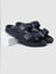 Black Moulded Sandals_408322+6
