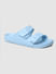 Blue Moulded Sandals_408325+3