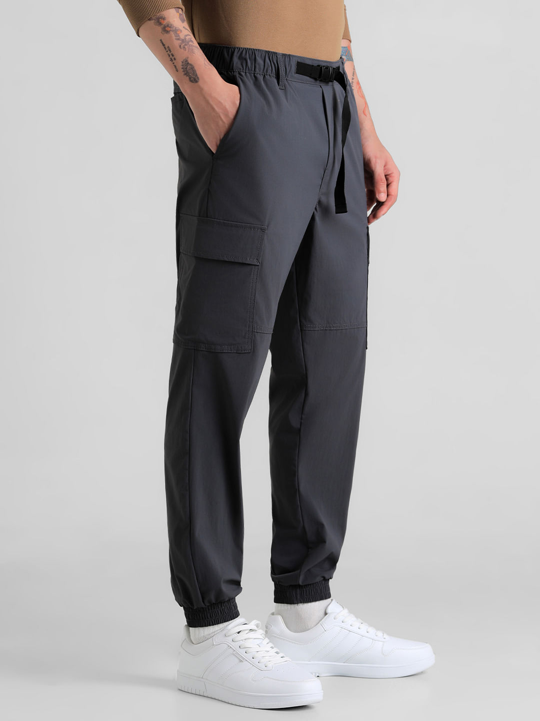 grey cargo - Buy cargo pants for men Online In India – DAKS NEO CLOTHING  CO.INDIA