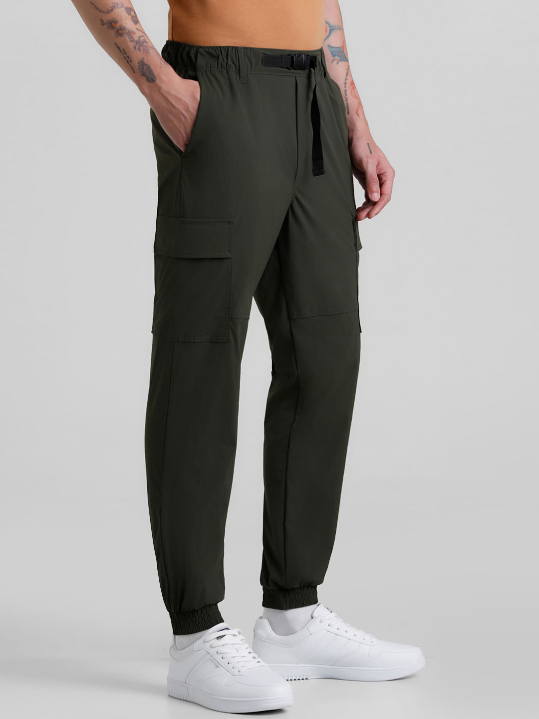 Green Cargo Pants Y2k Streetwear Baggy Oversized Look – Vanity Island  Magazine