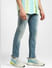 Blue Low Rise Washed Skinny Fit Jeans_407638+3