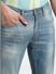 Blue Low Rise Washed Skinny Fit Jeans_407638+5