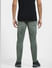 Green Low Rise Patch Work Slim Fit Jeans_407651+4