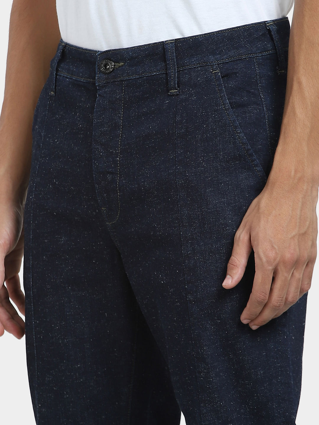2022 Spring New Men Retro Blue Slimfit Stretch Jeans Fashion Antitheft  Zipper Pocket Design Denim Pants Male Brand Trousers  Jeans  AliExpress