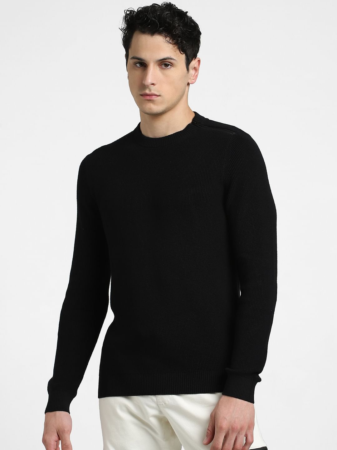 Jack and shop jones black sweater