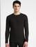 Dark Brown Knitted Sweater_407670+2