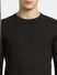 Dark Brown Knitted Sweater_407670+5
