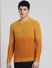 Yellow Ombre Knitted Sweater_407671+2