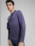 Purple Ombre Knitted Sweater_407673+1