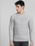 Light Grey Knitted Sweater_407676+2