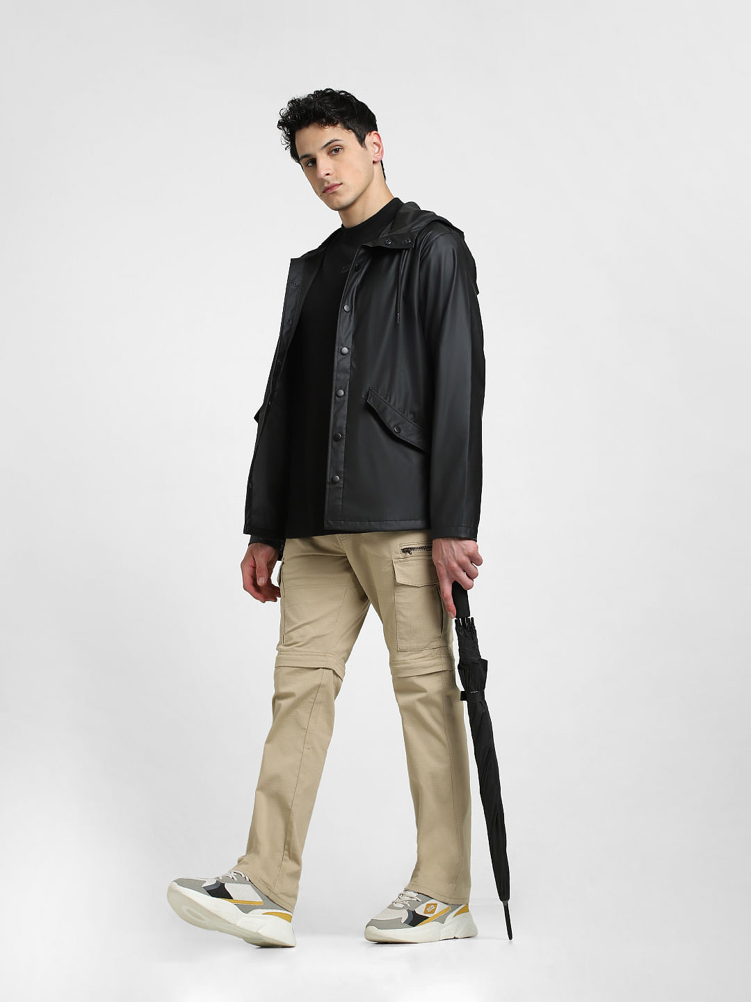 ZEEL Mens Raincoat with Hood | Water Fighter-Rain Coat for Men | Water –  resetagri