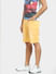 Yellow Mid Rise Chino Shorts_407696+3