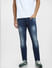 Blue Low Rise Washed Glenn Slim Fit Jeans_407697+2