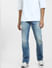 Blue Washed Ray Bootcut Jeans_407702+2