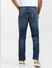 Blue Low Rise Faded Slim Fit Jeans_395561+4