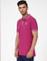 Pink Polo Neck T-shirt_395569+3