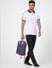 White Polo Neck T-shirt_395571+1
