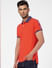 Red Polo Neck T-shirt_395573+3