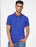 Blue Polo Neck T-shirt_395574+2