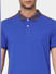 Blue Polo Neck T-shirt_395574+6