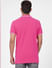 Pink Polo Neck T-shirt_395587+4