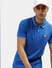 Blue Polo Neck T-shirt_395589+1
