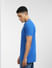 Blue Polo Neck T-shirt_395589+3